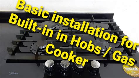 install cooker hob